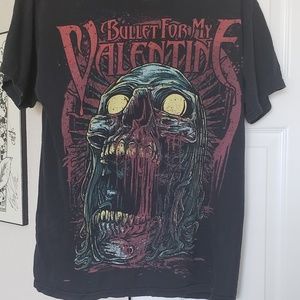 Old School Bullet for my Valentine Band Shirt